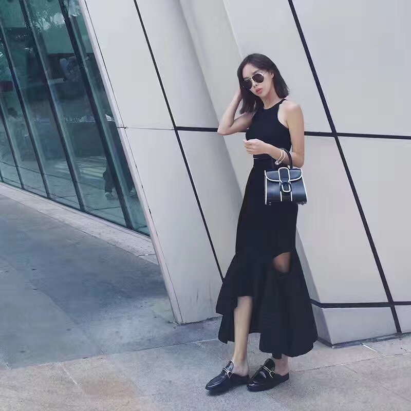 델보 브리앙 복스 토트백 미니